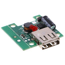 1Set DC-DC 4.5-20V 12V step down to 5V 2A USB solar panel charging controller Gn