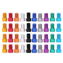 40pcs Bicycle Valve Adapters MTB Road Bike Presta to Schrader Valve Adapter