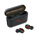 HBQ-Q32 TWS Wireless Bluetooth Earphone Earbuds w/Fire Type Display Charge Box