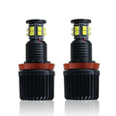 Car 120W H8 6000K Led Angel Eye Bulb Head Light Lamp For Bmw X5 E70 X6 E71