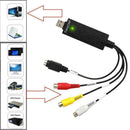 USB 2.0 Audio TV Video VHS to PC DVD VCR Converter Card Easy Adapter new R7Q1