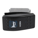 Blue Light Horn pattern LED 12V/20A 24V/10A 5-pin Rocker Toggle Switch Car  Z7E2