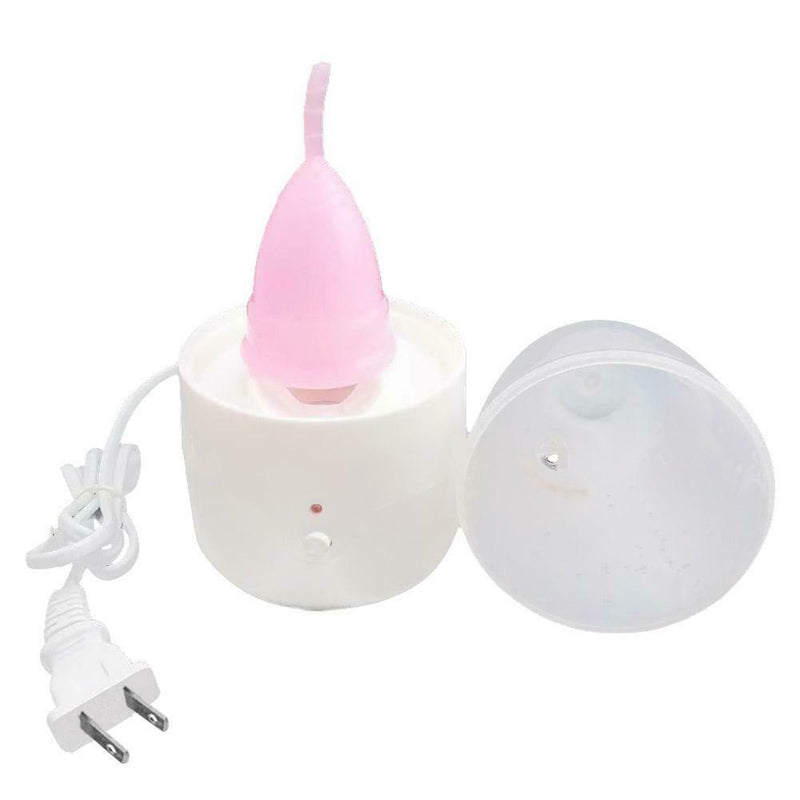 Portable Menstrual Cup Sterilizer UV Light Ultraviolet Hygiene Disinfection