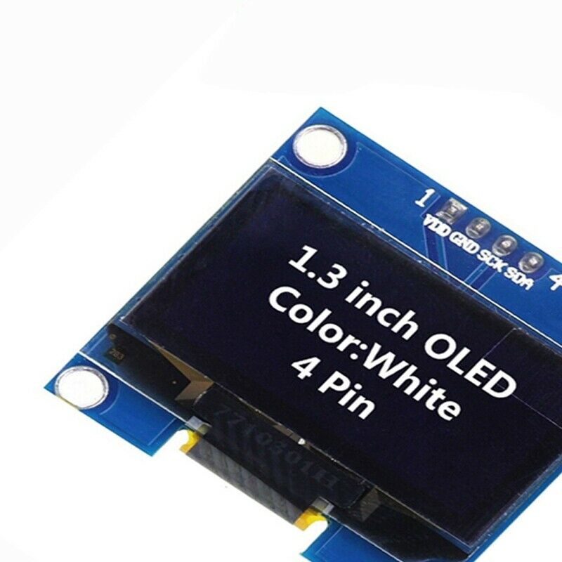 1.3 inch SSD1106 I2C 128X64 OLED Display Module Board For Arduino White Y7O5