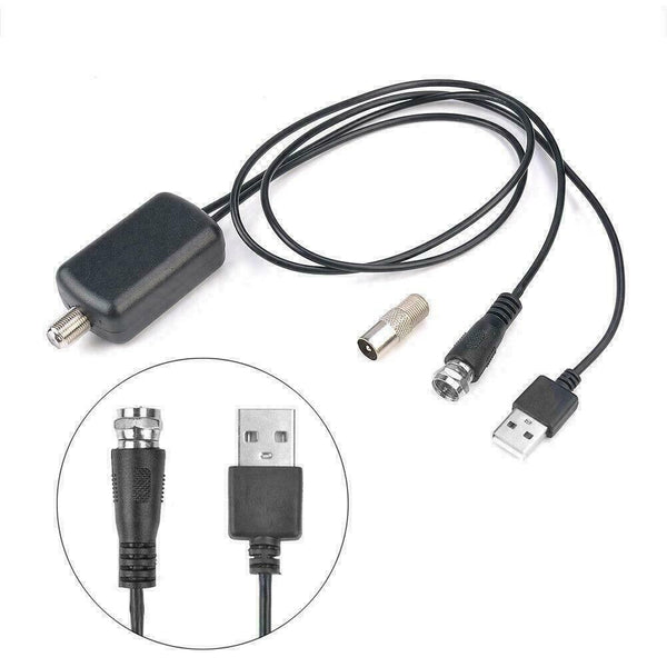 ForCable TV Booster HD Antenna Fox Digital 25db TV Amplifier Channel HD Sig A7B6