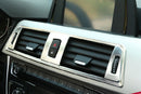 fit for BMW 3 Series F30 Cover Central Console Air Vent Trim Chrome Molding Hf