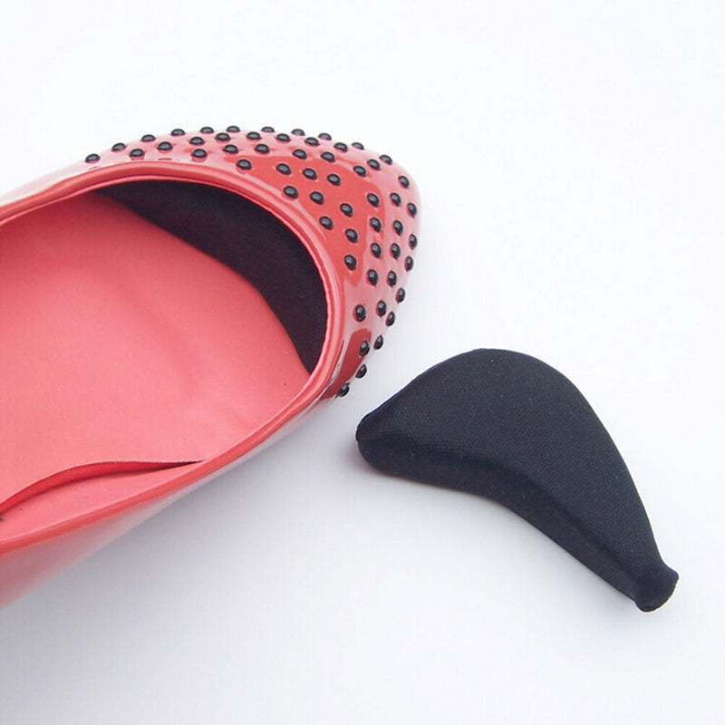 Adjust The Size Prevent The Foot to Move and Pain Round Sponge Toe Plug Black OA