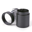 Visible Makeup Brush Holder Travel Cosmetic Pens Storage Organizer (Black) A