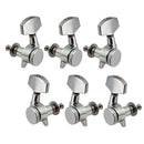 3+3 Metal Guitar Tuning Pegs 3R3L Machine Heads Tuning Pegs, Heavy Duty