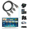 3 in 1 High Speed HDMI to Mini/Micro HDMI Adapter Cable for PC TV PS4