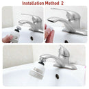 2 Pack Kitchen Water Spray Water Saving Faucet Sprayer 360 Degree Rotate Ta
