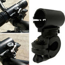 Rotation Multifunction Torch Clip Bicycle Front Light Bracket Flashlight Ho Z8F9