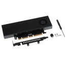 12V+3.3V M.2 NVMe To PCIE3.0 Cooling Fan Case SSD Dual Interface