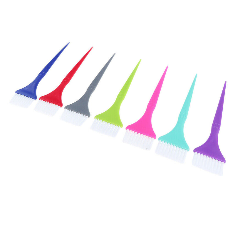7pcs Salon Barber Hairdressing Hair Coloring Tool Dye Tinting Application Brush