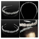 Bridal Wedding Rhinestone Crystal Tiara Crown Hair Band Headband Prom Pagea
