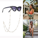 Eye Glasses Sunglasses Beading Chain Holder Lanyard Necklace Strap Square Wo3C