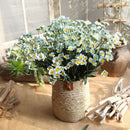 Woven Seagrass Basket Garden Indoor Planter Pot Holder Window Box White S