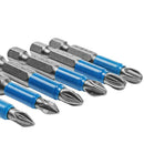 6x Magnetic Nonslip Screwdriver Bit Set PH1 PH2 PH3 Drill PZ2 PZ3 Impact