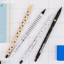 1PC Creative Mechanical Pencil Cute Automatic Pen Wave Simple New For Kids A7V2