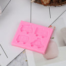 Car Shape Silicone Mold Fondant Cake Decorating Molds Polymer Clay Mou_J Gw