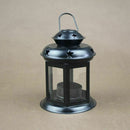 Handle Candle Tealight Light Holder for Photograph Props Home Decor Black