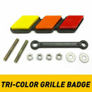 3 Grille Badge Car Exterior Tri Color Accessories DIY  For 4Runner