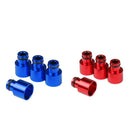 8 Pieces Aluminum Fuel Injector Adapters For  Acura RDX