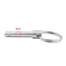 8 x 52mm Quick Release Pin Stainless Steel for Boat Marine Bimini Top