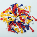 100 X 36mm Plastic Golf Tees Equipment for Beginner Training Practice Accessory