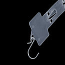 1Pc pvc injection plastic supermarket hanging strip transparent hanging striUP3C