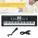 Portable 61-Key USB Keyboard Music Instruments Kids Music Learning Play for Fun