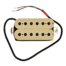 2pcs Electric Guitar Humbuckers Dual Coils Pickup Brass Baseplate Musical