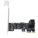 1pc Repair Assemly PCIe PCI Express to SATA 3.0 2-Port SATA III Converter