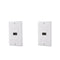 2pcs HDMI Distribution & Organization Wall Plates, Single Gang HDMI 4K