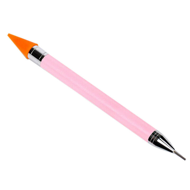 Dual-Ended Nail Art Wax Studs Beads Rhinestone Gems Crystal Jewel Diamond S S5T5