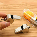 1pc Metal Referee Whistle with with lanyard Key Ring Sport School Football