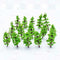 Set of 100 1:160-1:220 N Z Scale Mini Fir Tree Models for Street Garden Train