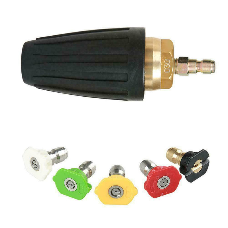 High Pressure Washer Cleaner Spray Rotating-Rotary 36 2.5-5GPM Nozzle Turbo L3V6