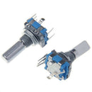 5Pcs Rotary Encoder With Switch Ec11 Audio Digital Potentiometer Handle AU FT