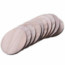 10 x Wooden Circle Shapes, Plain Wood Craft Tags 70mm (7cm)