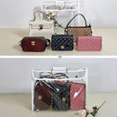 1X(Transparent Dust Bag Clear Purse Organizer Dustproof Handbag Holder With
