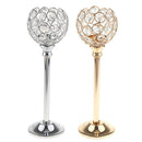 Crystal Candlestick Candle Holder Candleholder Candelabra Candlelit- L 2-set