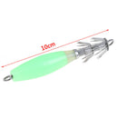 Luminous Fishing Lures Baits Squid Jigs Hooks Fishing Lure Hook Bait Fishho3C