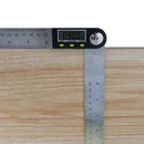 Stainless steel two-in-one electronic digital protractor woodworking angle F1I6