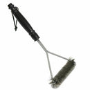 Non-stick Barbecue Grill BBQ Brush Steel Wire Bristles Cleaning Brushes Wit Q1O1