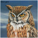 Gloryart 5D DIY Full Drill Diamond Painting Owl Embroidery Crafts (lw013)