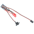 RC 10A ESC Brushed Speed Controller w/ Brake for 1/16 1/18 1/24 Car Boat Tank ME