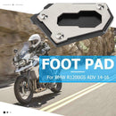 Motorcycle Foot Kickstand Extension Pad Side Stand Base Enlarger for BMW