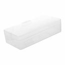 Clear Plastic Jewelry Rectangle Case Box Holder Container 18cm x 8.5cm x 4.5C1Q7