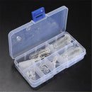 Glasses Optical Repair Tool Assortment Kit Screw Nut Nose Pad Set Durable E